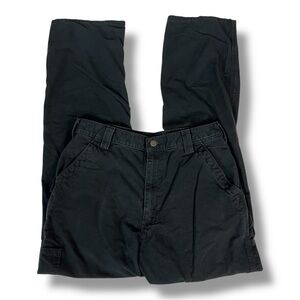 Carhartt B151-BLK Black Loose Fit Utility Workwear Pants Mens 34 x 34